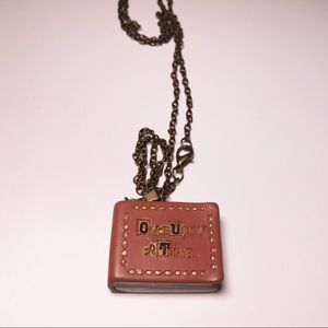 📚Once Upon A Time // Book Long Necklace